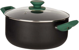 Kookpot Zwart Groen Ø 24 Cm Aluminium (4,5 L)