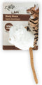 All For Paws Lam Wooly Mouse Lamswol Met Piep - Kattenspeelgoed - 7x7x3 cm Assorti
