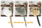 All For Paws Lam Wooly Mouse Lamswol Met Piep - Kattenspeelgoed - 7x7x3 cm Assorti