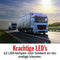 All Ride Auto Interieur Verlichting 12V/24V - LED Strip Auto en Vrachtwagen - Sfeerverlichting in 7 Kleuren - Auto Accessories - 70cm