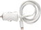 All Ride Autolader met Lightning Kabel - Auto Oplader geschikt voor iPhone - Sigarettenaansteker Auto - Wit