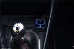 All Ride Autolader USB - 2x USB-A en USB-C Aansluiting - Power Delivery/ Fast Charge 18W - Aansluiting op Sigarettenaansteker Auto - Kunststof - Zwart