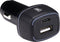 All Ride Autolader USB - Met USB-A en USB-C Aansluiting - Power Delivery/ Fast Charge 18W - Aansluiting op Sigarettenaansteker Auto - Kunststof - Zwart