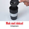 All Ride Koffiezetapparaat 24Volt Auto en Vrachtwagen - Koffiepadmachine voor Koffiepads - Koffiezet Apparaat met Koffiebeker - Auto Accessoiries voor Onderweg - Zwart