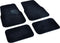 All Ride Set Automatten - 4 Stuks - Universeel - Makkelijk te Reinigen - Anti-Slip - Chauffeur en Bijrijder 58 x 38 CM - Achterbank 25 x 38 CM - Zwart