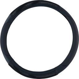 All Ride Stuurhoes Auto 38CM - Geschikt voor Stuurwielen 37-39CM - Comfortabele Grip - Anti-Slip - Auto Decoratie - Kunstleer - Zwart