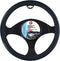 All Ride Stuurhoes Auto 38CM - Geschikt voor Stuurwielen 37-39CM - Comfortabele Grip - Anti-Slip - Auto Decoratie - Kunstleer - Zwart