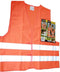 All ride Veiligheidsvest reflectie oranje