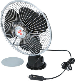 All Ride Vrachtwagen Ventilator 24V - Kleine Ventilator met Zuignap - Vrachtwagen Accesoires