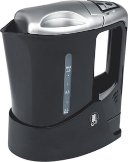 All Ride Waterkoker 24 Volt Vrachtwagen - Reiswaterkoker 0.8 L - 24 Volt Waterkoker voor Vrachtwagen, Auto, Boot en Caravan - Thermische Beveiliging - Automatisch Uitschakelen - Zwart