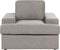 ALLA - Fauteuil set van 2 - Taupe - Polyester