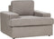 ALLA - Fauteuil set van 2 - Taupe - Polyester