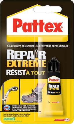 Alleslijm pattex repair extreme tube 8gr blister | 12 stuks