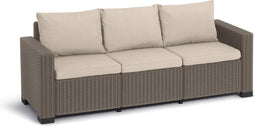 Allibert California Loungebank - 3 personen - Cappuccino
