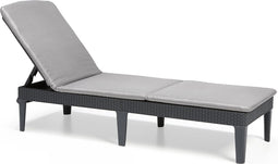 Allibert Jaipur Ligbed - 58x187,5x29 cm - Grafiet