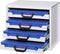 Allit 455805 Behuizing voor ladesysteem EuroPlus Depot M (b x h x d) 380 x 465 x 505 mm Grijs 1 stuk(s)