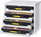 Allit 455805 Behuizing voor ladesysteem EuroPlus Depot M (b x h x d) 380 x 465 x 505 mm Grijs 1 stuk(s)