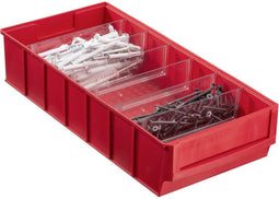 Allit 456551 Zichtbak (l x b x h) 400 x 185 x 81 mm Rood 1 stuk(s)