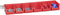 Allit 457060 Zichtbak (l x b x h) 615 x 165 x 75 mm Rood 1 stuk(s)