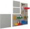 Allit 457090 Wandrek voor stapelbox Zwart 1 stuk(s)