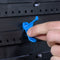 Allit 457090 Wandrek voor stapelbox Zwart 1 stuk(s)