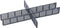 Allit 457940 ProServe Divider Set 1 Kofferinlegstuk (l x b x h) 360 x 150 x 20 mm