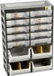 Allit 458140 Opslagmagazijn VarioPlus Basic D 21 (b x h x d) 305 x 435 x 170 mm Zwart, Grijs, Geel 1 stuk(s)