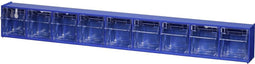 Allit 464450 Assortimentsbakken VarioPlus ProFlip 9 (b x h x d) 600 x 77 x 65 mm Blauw, Transparant 1 stuk(s)