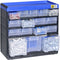 Allit 464600 Opbergkast voor kleine onderdelen VarioPlus Pro 29/32 (b x h x d) 300 x 285 x 135 mm Zwart, Blauw 1 stuk(s