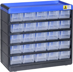 Allit 464620 Opbergkast voor kleine onderdelen VarioPlus Pro 29/50 (b x h x d) 300 x 285 x 135 mm Zwart, Blauw 1 stuk(s