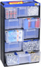 Allit 464640 Opbergkast voor kleine onderdelen VarioPlus Pro 53/21 (b x h x d) 300 x 525 x 135 mm Zwart, Blauw 1 stuk(s