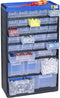 Allit 464650 Opbergkast voor kleine onderdelen VarioPlus Pro 53/60 (b x h x d) 300 x 525 x 135 mm Zwart, Blauw 1 stuk(s