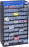 Allit 464660 Opbergkast voor kleine onderdelen VarioPlus Pro 53/100 (b x h x d) 300 x 525 x 135 mm Zwart, Blauw 1 stuk(