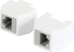 Allnet ALL-RJ45-Magnet RJ45-zekeringskoppeling, uitwerpbus, PoE-compatibel, tot 10 Gbit 193972 Stekker, recht Wit 1 stu