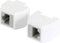 Allnet ALL-RJ45-Magnet RJ45-zekeringskoppeling, uitwerpbus, PoE-compatibel, tot 10 Gbit 193972 Stekker, recht Wit 1 stu
