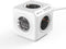 Allocacoc PowerCube Extended Monitor Stekkerdoos - NL/DE (Type F) - Kabel Lengte 1.5 - Wit