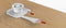 Allocacoc PowerCube Extended Stekkerdoos - NL/DE (Type F) - Geschikt voor 4 stekkers en 2 USB-Poorten - Kabel 1,5 mtr. - Wit/Blauw