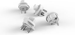 Allocacoc Travel plugs 4x