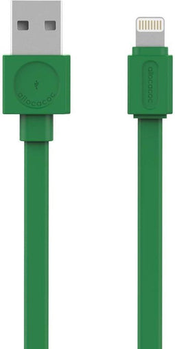 Allocacoc USB-Kabel - Lightning Basic - Groen