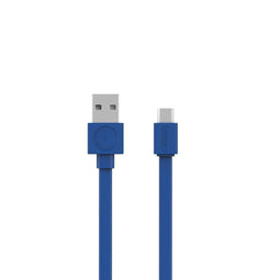 Allocacoc USB-Kabel - microUSB Basic - Blauw