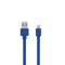 Allocacoc USB-Kabel - microUSB Basic - Blauw