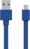 Allocacoc USB-Kabel - microUSB Basic - Blauw