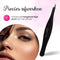 Allures Epileer Pincet - Punt Pincet - Slanted - Epileren - Beauty - Zwart - RVS
