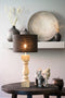 Light & Living Lampvoet CUMANI - hout weather barn - L