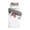 Melli Mello High on love Duvet cover White - 240x200/220CM (+2x 70x60CM pillowcase 2pcs.)
