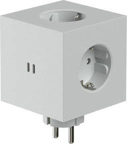 Avolt Square 2 stekkerblok met 2x USB-C 30W - Grijs