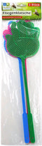 Alma Garden Vliegenmeppers - 3x - kleurenmix - kunststof - 42 cm - insecten bestrijding