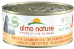 Almo Nature HFC Kattenvoer Tonijn & Garnaal 150 gr