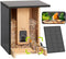 BIRDFY Bamboo 7 Days - Vogelvoederhuisje - Camera AI - Wit