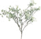 PTMD Twig Plant Ontkiemende Struik Kunsttak - 33 x 24 x 46 cm - Wit